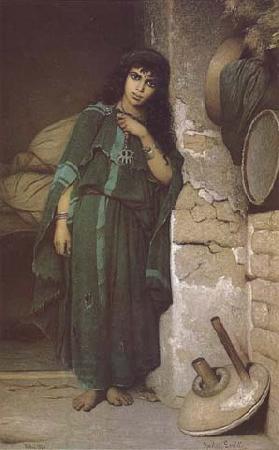 Charles Landelle Jeune fille arabe de Tougourth (mk32)